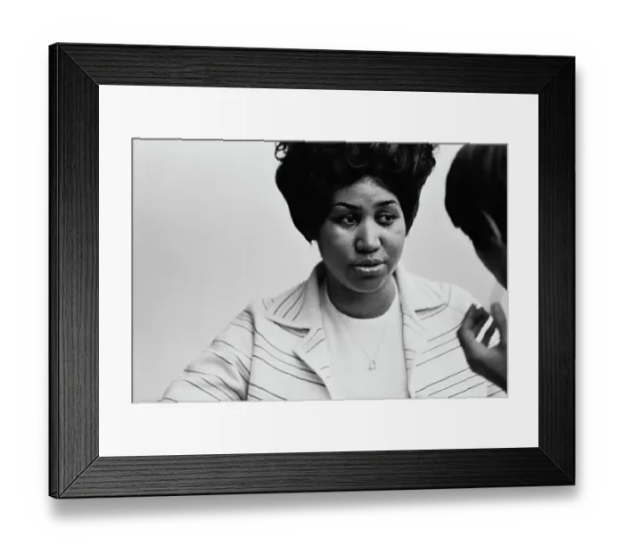 Framed Print : Recording of Aretha Franklin's Album This Girl's in Love with You At Atlantic Studios Framed Print : Recording of Aretha Franklin's Album This Girl's in Love with You At Atlantic Studios