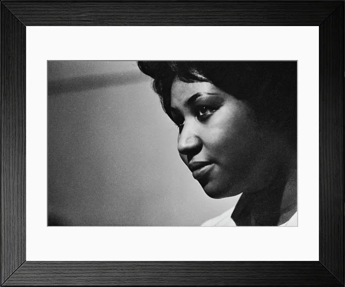 Framed Print : Recording of Aretha Franklin's Album This Girl's in Love with You At Atlantic Studios Framed Print : Recording of Aretha Franklin's Album This Girl's in Love with You At Atlantic Studios