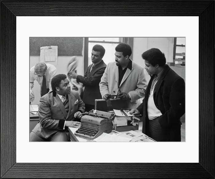 Framed Print : Solomon Burke And The Isley Brothers Framed Print : Solomon Burke And The Isley Brothers
