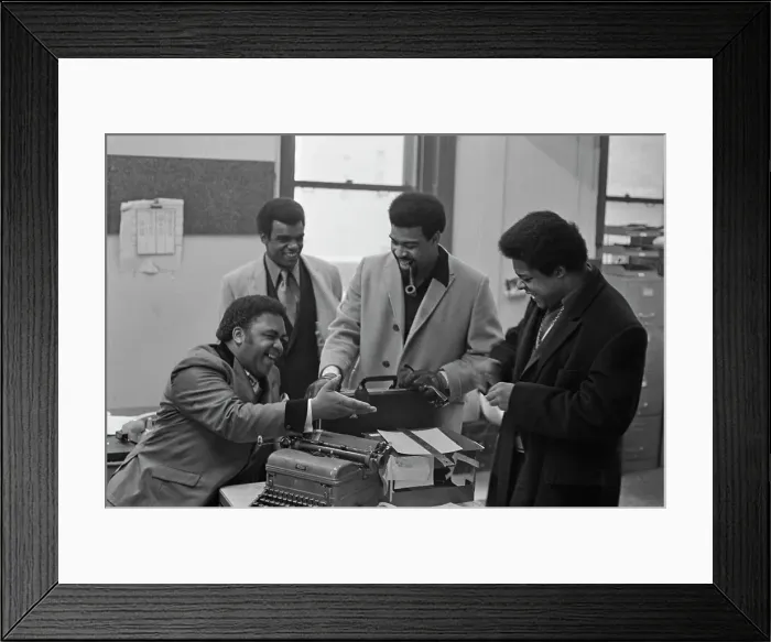 Framed Print : Solomon Burke And The Isley Brothers Framed Print : Solomon Burke And The Isley Brothers
