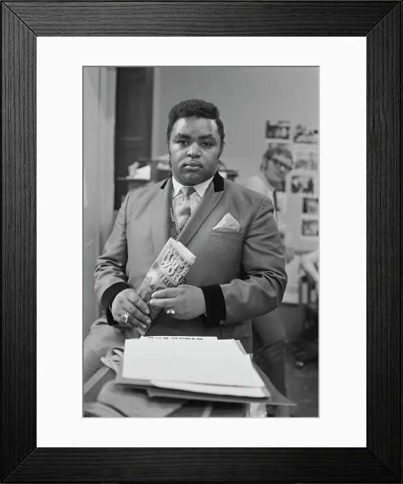Framed Print : Solomon Burke Framed Print : Solomon Burke