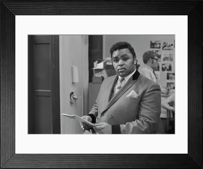 Framed Print : Solomon Burke Framed Print : Solomon Burke