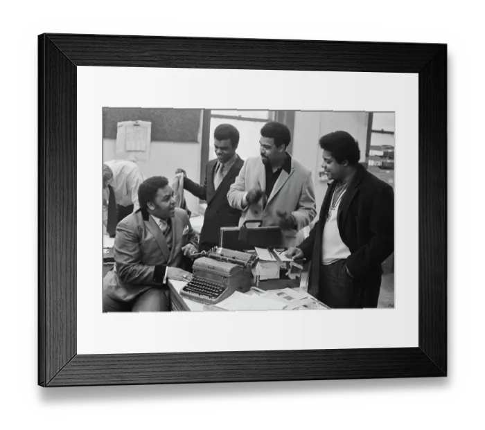 Framed Print : Solomon Burke And The Isley Brothers Framed Print : Solomon Burke And The Isley Brothers
