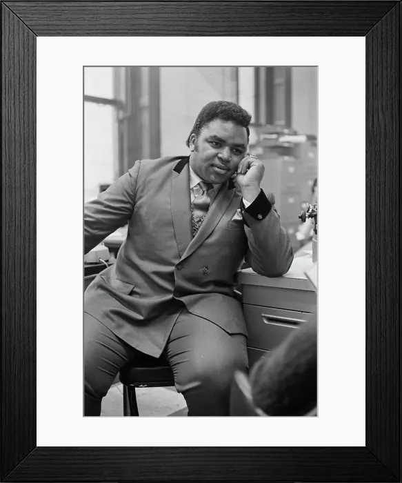 Framed Print : Solomon Burke Framed Print : Solomon Burke