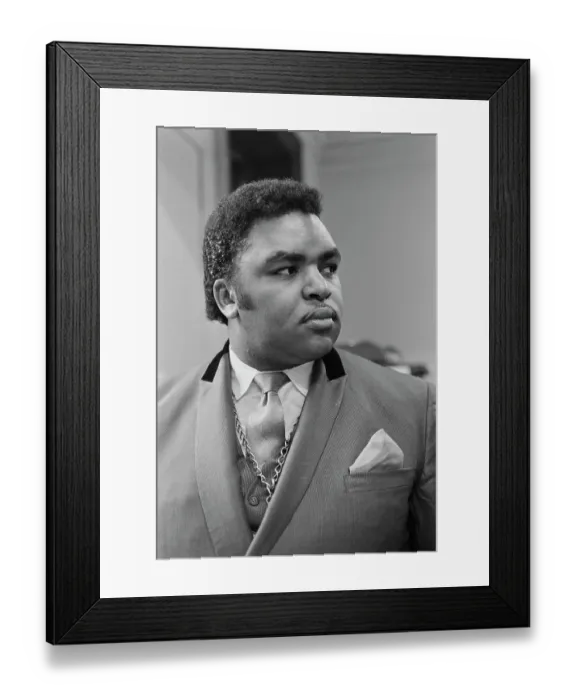 Framed Print : Solomon Burke Framed Print : Solomon Burke