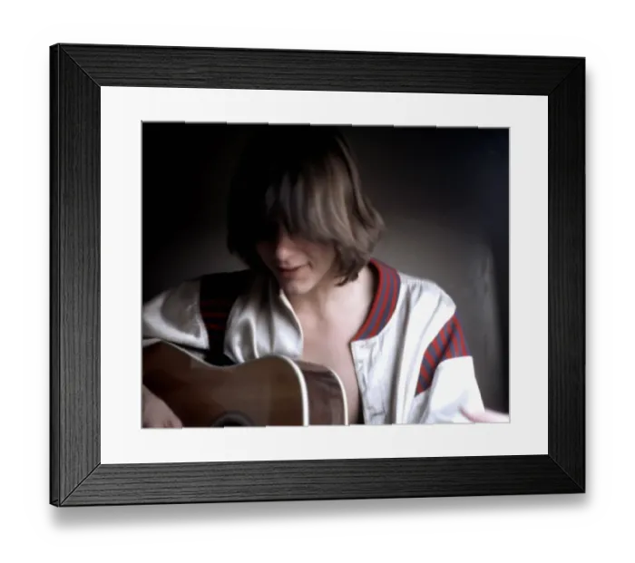 Framed Print : Gram Parsons In Chicago Framed Print : Gram Parsons In Chicago