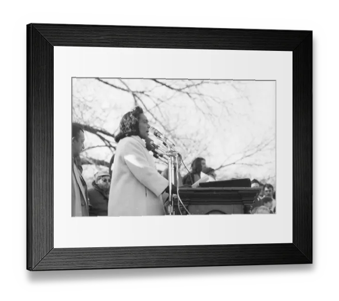 Framed Print : Coretta Scott King Framed Print : Coretta Scott King