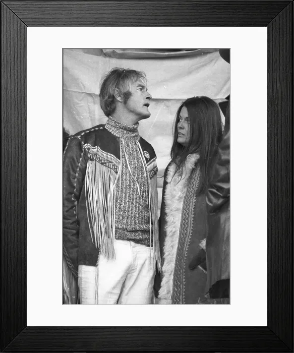Framed Print : Photo of Timothy Leary Framed Print : Photo of Timothy Leary