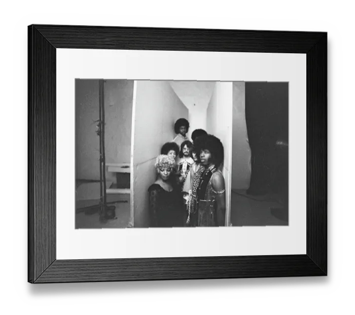 Framed Print : Sly & The Family Stone Portrait Framed Print : Sly & The Family Stone Portrait
