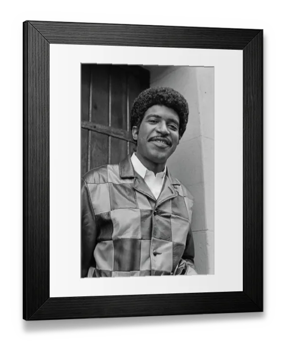 Framed Print : Eugene Record Of The Chi-Lites Framed Print : Eugene Record Of The Chi-Lites
