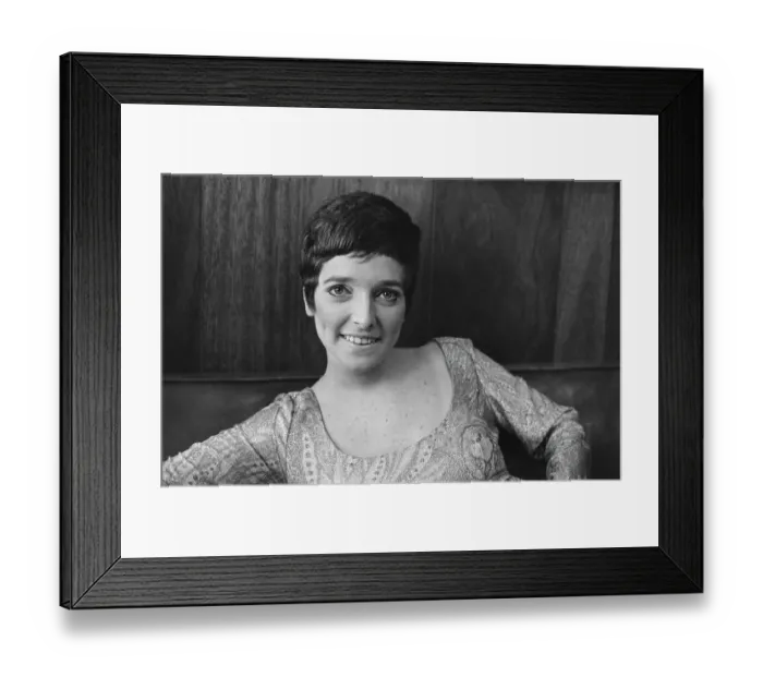 Framed Print : Lois Walden, American Singer-Songwriter Framed Print : Lois Walden, American Singer-Songwriter