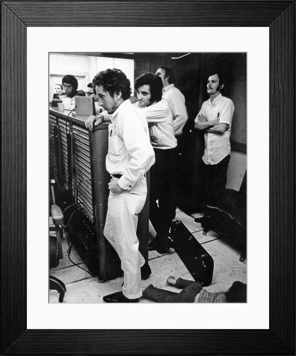Framed Print : Bob Dylan & Doug Kershaw Recording Self Portrait Framed Print : Bob Dylan & Doug Kershaw Recording Self Portrait