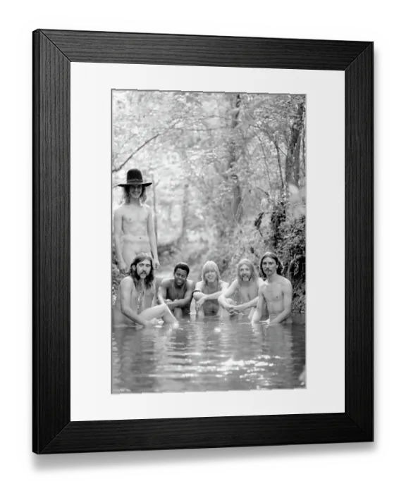 Framed Print : Photo of Allman Brothers Framed Print : Photo of Allman Brothers