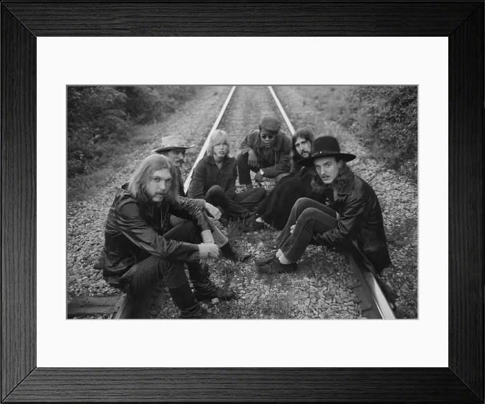 Framed Print : On The Tracks