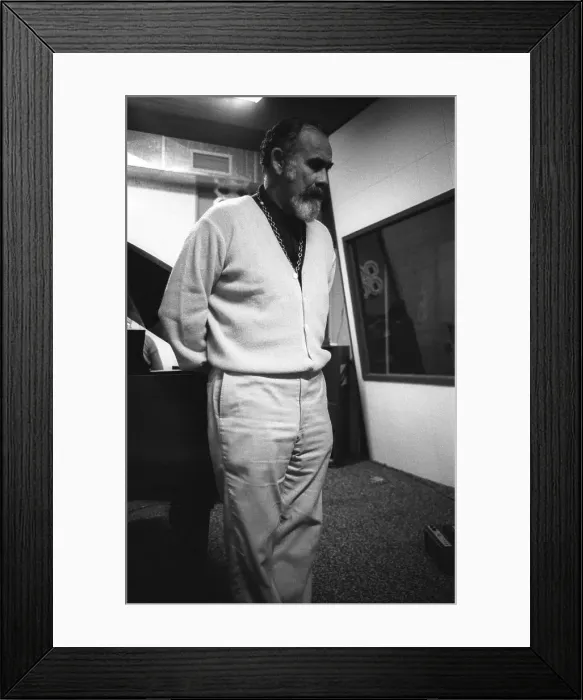 Framed Print : Cher Recording Session Framed Print : Cher Recording Session
