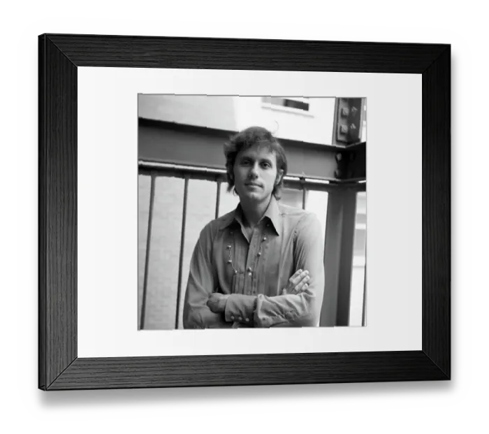 Framed Print : Woodstock Music Festival Co-Founders Portrait Session