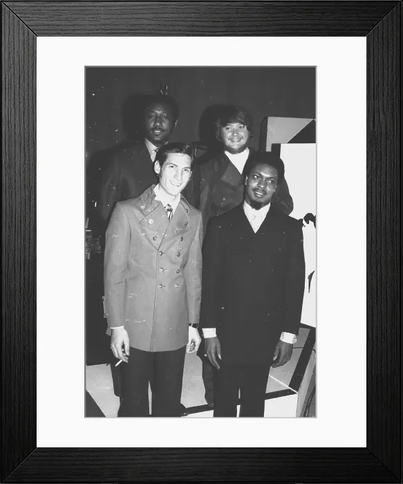 Framed Print : Booker T & The MG's Portrait Framed Print : Booker T & The MG's Portrait