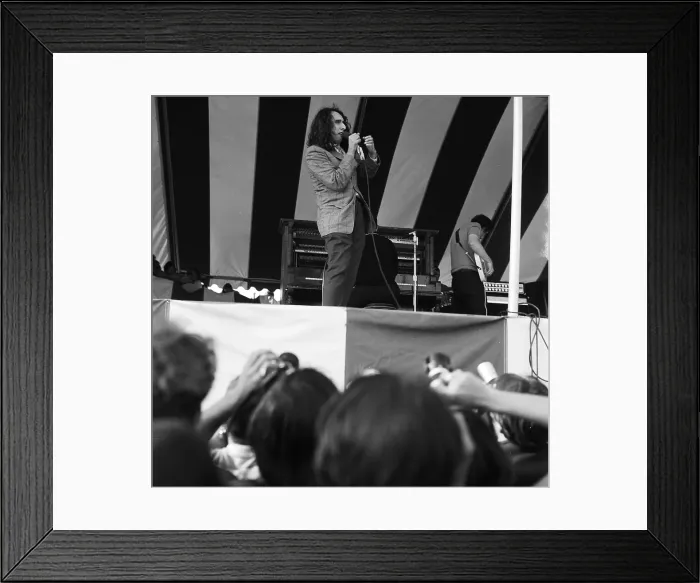 Framed Print : Tiny Tim Performs At The Newport Pop Festival
