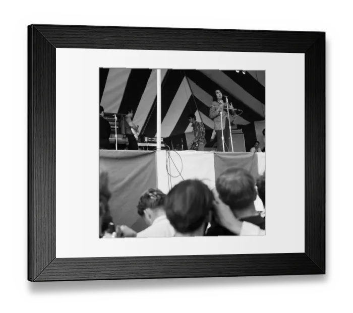 Framed Print : Tiny Tim Performs At The Newport Pop Festival Framed Print : Tiny Tim Performs At The Newport Pop Festival