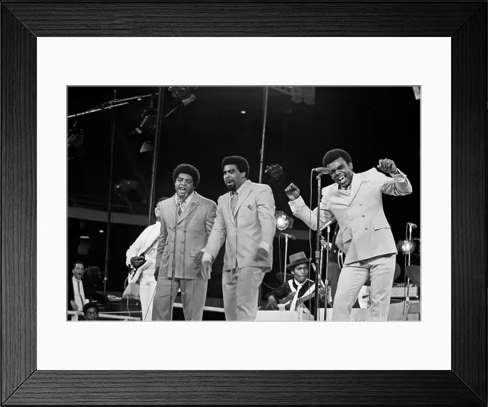Framed Print : The Isley Brothers At Yankee Stadium Framed Print : The Isley Brothers At Yankee Stadium