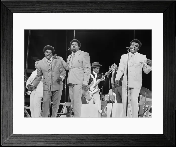 Framed Print : The Isley Brothers At Yankee Stadium Framed Print : The Isley Brothers At Yankee Stadium