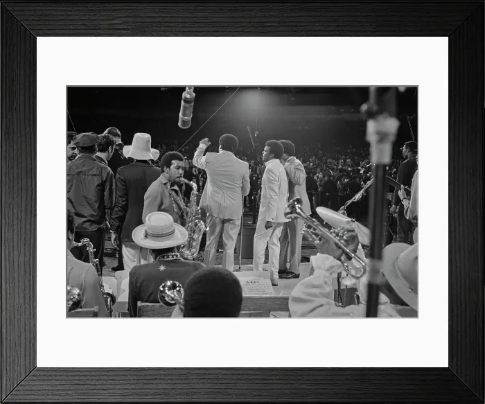 Framed Print : The Isley Brothers Play Yankee Stadium Framed Print : The Isley Brothers Play Yankee Stadium