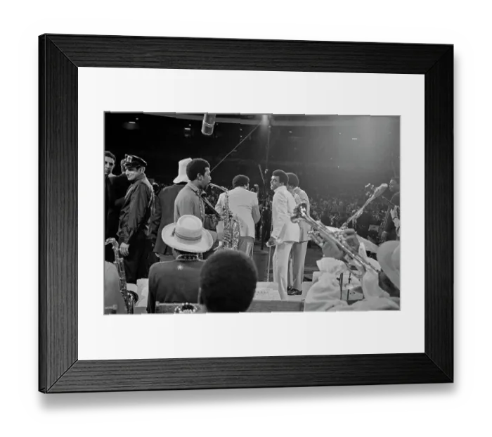 Framed Print : The Isley Brothers Play Yankee Stadium Framed Print : The Isley Brothers Play Yankee Stadium