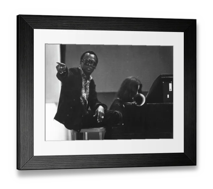 Framed Print : Nyro & Miles In The Studio Framed Print : Nyro & Miles In The Studio
