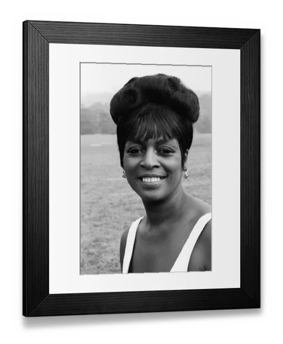 Framed Print : Photo of Lorraine Ellison Framed Print : Photo of Lorraine Ellison
