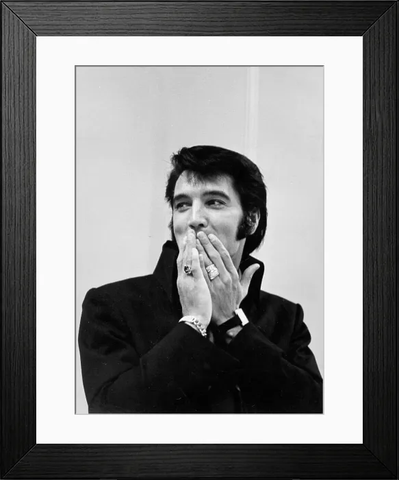 Framed Print : Elvis Presley At A Press Conference Framed Print : Elvis Presley At A Press Conference