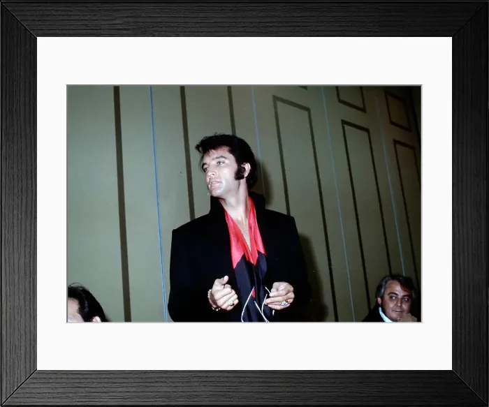 Framed Print : Rock and roll musician Elvis Presley Framed Print : Rock and roll musician Elvis Presley