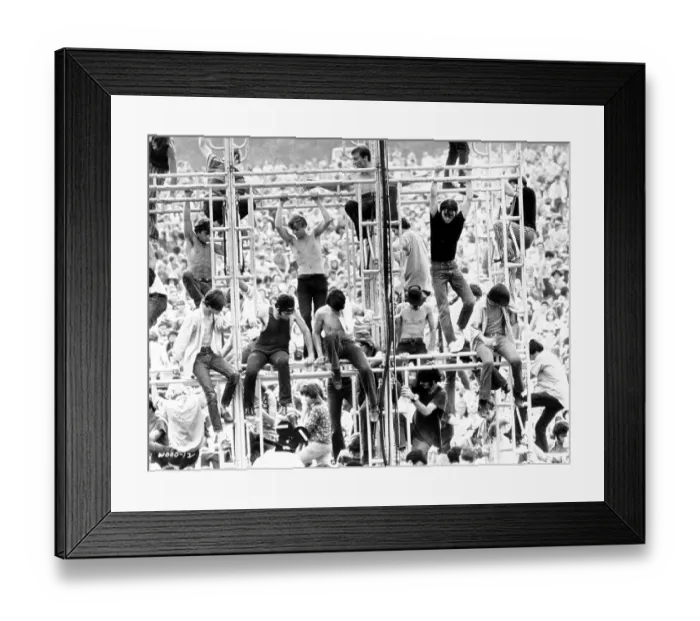 Framed Print : Attendees at Woodstock Music & Arts Festival Framed Print : Attendees at Woodstock Music & Arts Festival