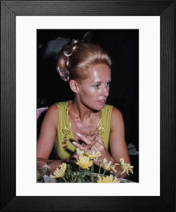 Framed Print : Tippi Hedren, American Actress Framed Print : Tippi Hedren, American Actress