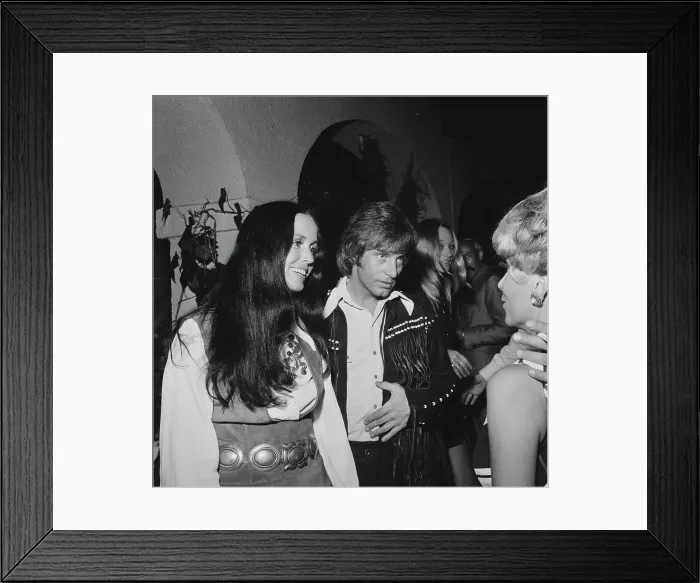 Framed Print : Rona Barrett's Beverly Hills Party Framed Print : Rona Barrett's Beverly Hills Party