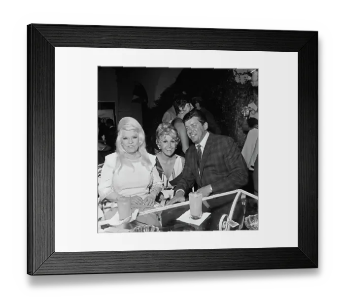 Framed Print : Rona Barrett's Beverly Hills Party Framed Print : Rona Barrett's Beverly Hills Party