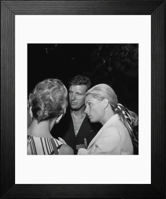Framed Print : Rona Barrett's Beverly Hills Party Framed Print : Rona Barrett's Beverly Hills Party