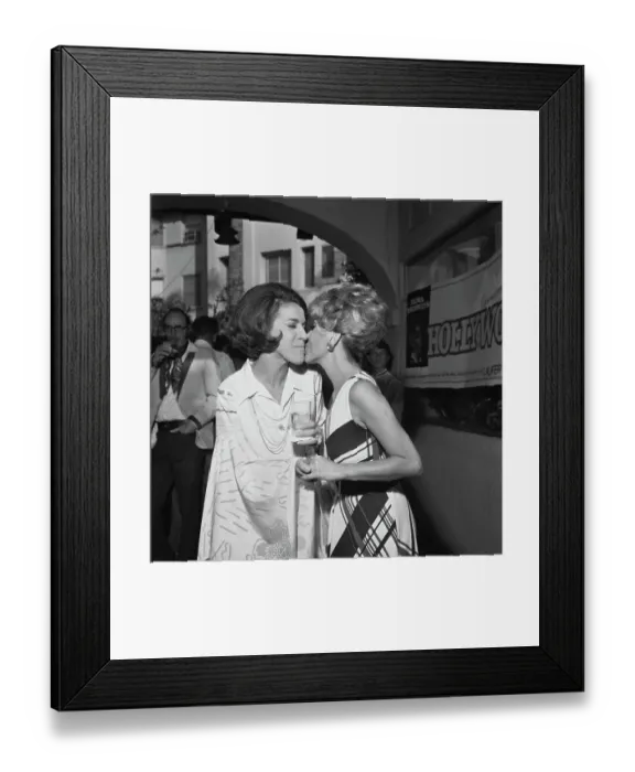 Framed Print : Rona Barrett's Beverly Hills Party Framed Print : Rona Barrett's Beverly Hills Party