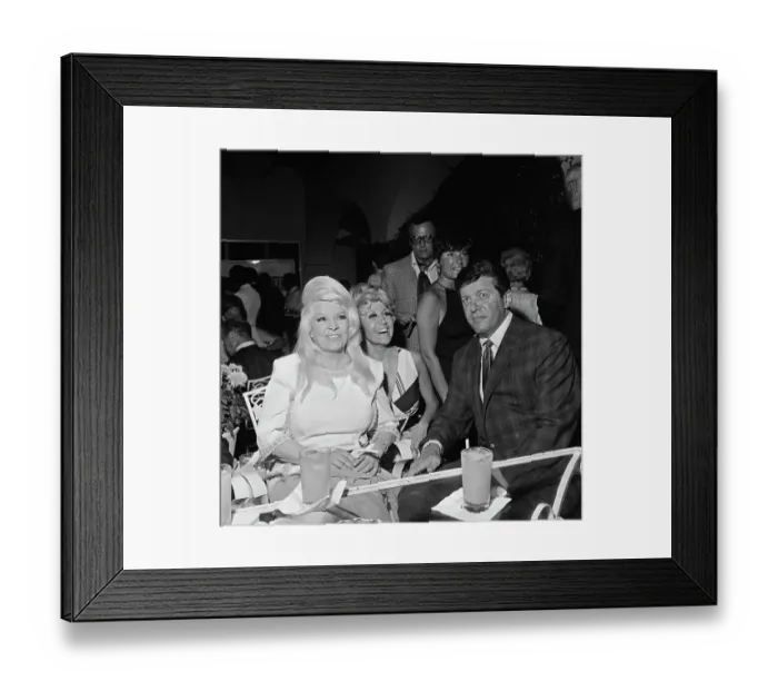 Framed Print : Rona Barrett's Beverly Hills Party Framed Print : Rona Barrett's Beverly Hills Party