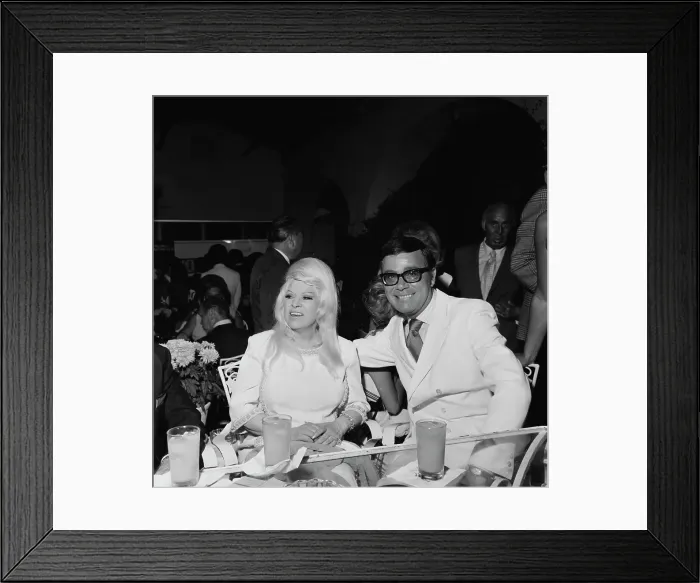 Framed Print : Rona Barrett's Beverly Hills Party Framed Print : Rona Barrett's Beverly Hills Party