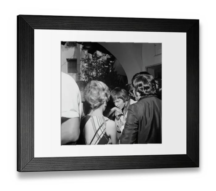 Framed Print : Rona Barrett's Beverly Hills Party Framed Print : Rona Barrett's Beverly Hills Party
