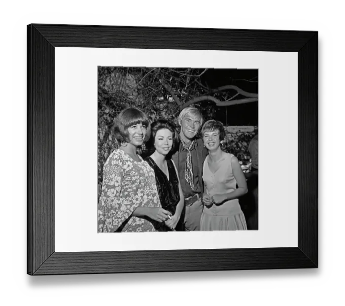 Framed Print : Rona Barrett's Beverly Hills Party Framed Print : Rona Barrett's Beverly Hills Party