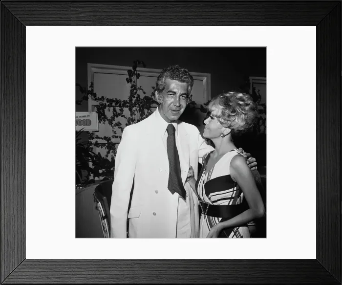 Framed Print : Rona Barrett's Beverly Hills Party Framed Print : Rona Barrett's Beverly Hills Party