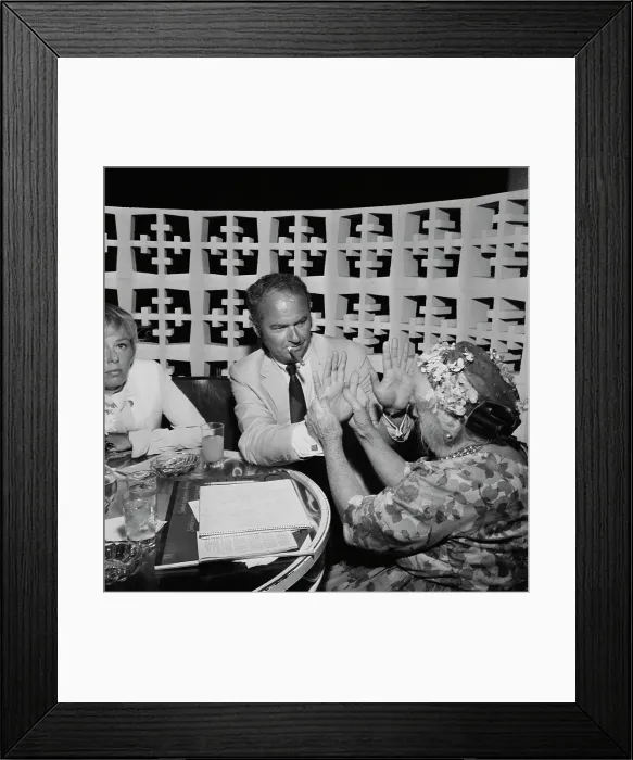 Framed Print : Rona Barrett's Beverly Hills Party Framed Print : Rona Barrett's Beverly Hills Party