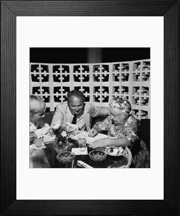 Framed Print : Rona Barrett's Beverly Hills Party Framed Print : Rona Barrett's Beverly Hills Party