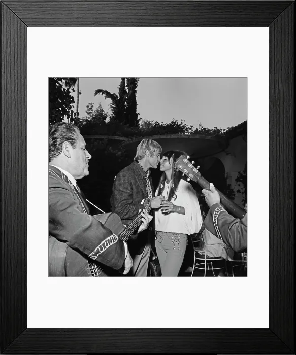 Framed Print : Rona Barrett's Beverly Hills Party Framed Print : Rona Barrett's Beverly Hills Party
