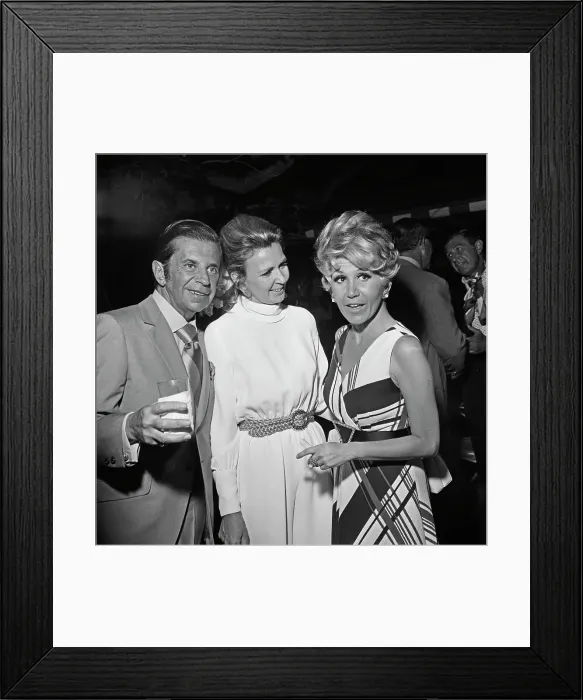 Framed Print : Rona Barrett's Beverly Hills Party Framed Print : Rona Barrett's Beverly Hills Party