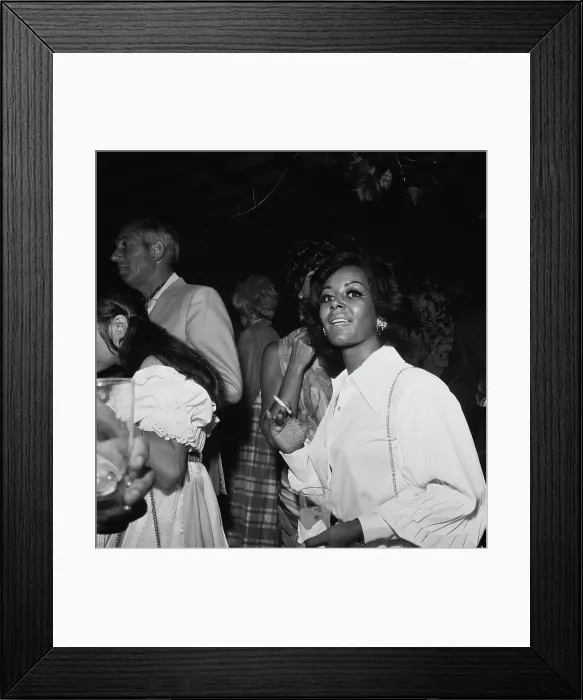 Framed Print : Rona Barrett's Beverly Hills Party Framed Print : Rona Barrett's Beverly Hills Party