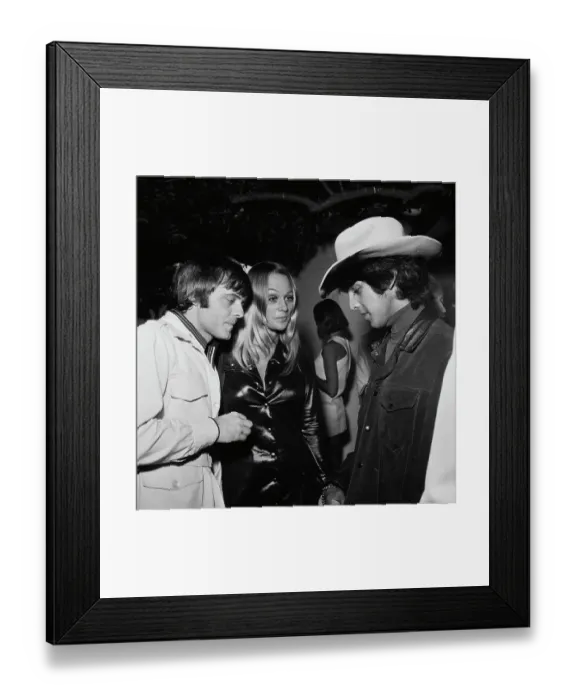 Framed Print : Rona Barrett's Beverly Hills Party Framed Print : Rona Barrett's Beverly Hills Party