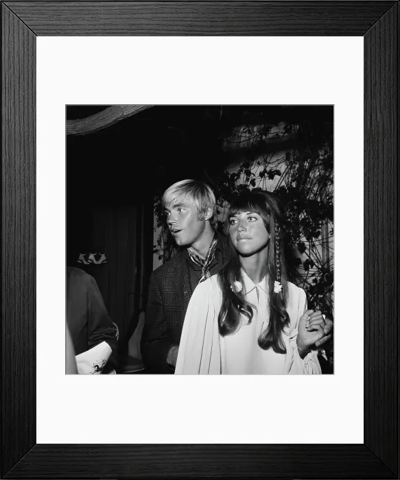 Framed Print : Rona Barrett's Beverly Hills Party Framed Print : Rona Barrett's Beverly Hills Party