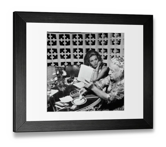 Framed Print : Rona Barrett's Beverly Hills Party Framed Print : Rona Barrett's Beverly Hills Party